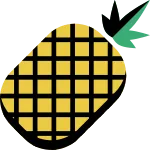 Pineapple SVG Icon